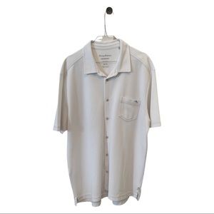 Tommy Bahama IslandZone Supima Knit Camp Shirt gently used